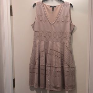 BCBG blush dress